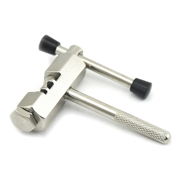Cykel Kedjebrytare Remover Tools Rostfritt stål kedjesåg Silver