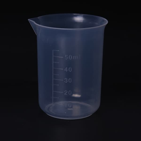 10 STK 50 ML graderad plastmätkopp för vätskemått C