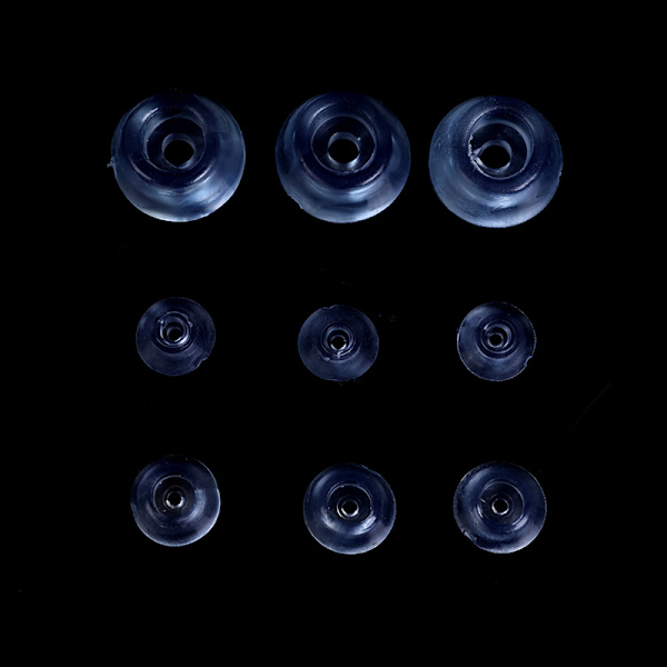 10 st Gummi Halkfri möbel Stol Benskydd Fötter Sofffot P 4(15mm with screw)