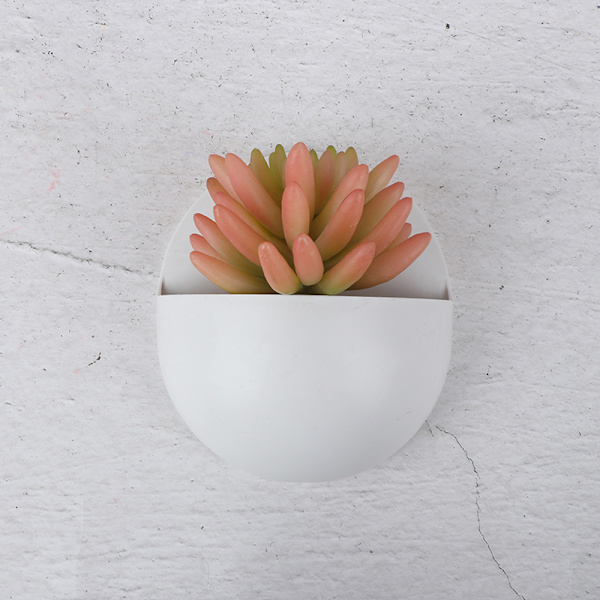Creative Väggmonterad Akryl Vas Vägghängande er Flower Pot N2