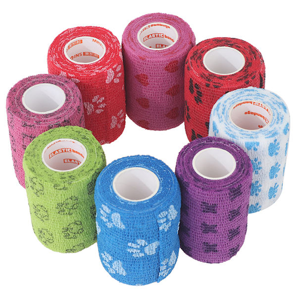 Självhäftande elastiskt bandage för sällskapsdjur Kattbandage Cover A