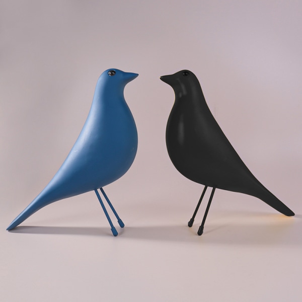 Harts fågelskulptur Modern enkel dekoration Vardagsrum Bedro White