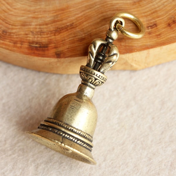 Retro Copper Bell Wind Chimes Mässing Hantverk Pressgjutning Wind Chi