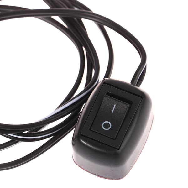 DC 12V Universal Car Switch Pasta Typ Vippströmbrytare Med Kabel