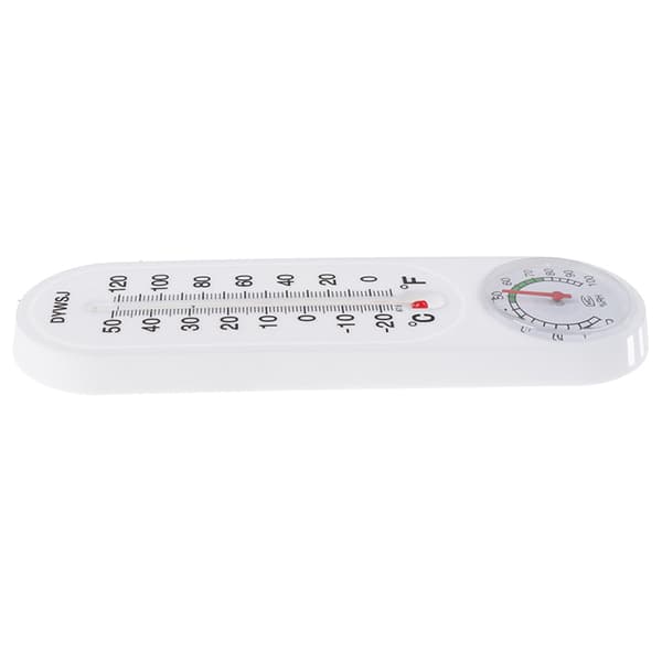 Väggmonterad hushållsanalog termometer Hygrometer Fuktighet M