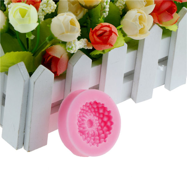 blomma havsanemon form silikon fondant mould dekorera
