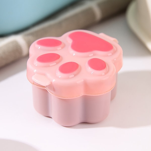 1st Minisåsflaska Cat Paw Ketchup Senapsbehållare Läckagepr Pink