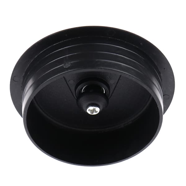 50 mm Datorbordsgenomföring Cap Cover Hål Utlopp Tråd Cab Black