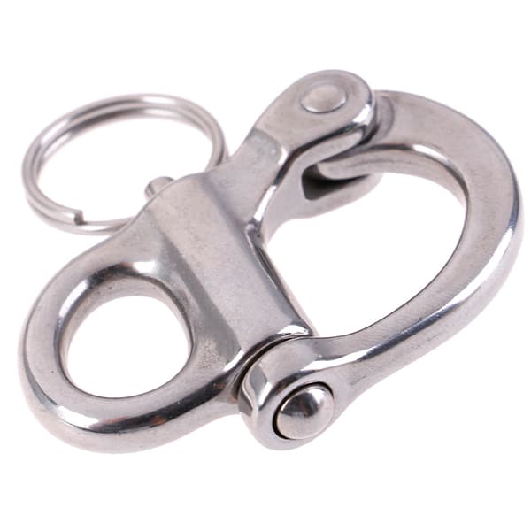 316 rostfritt stål rigg Segling Fast borgen Snap Shackle Yac