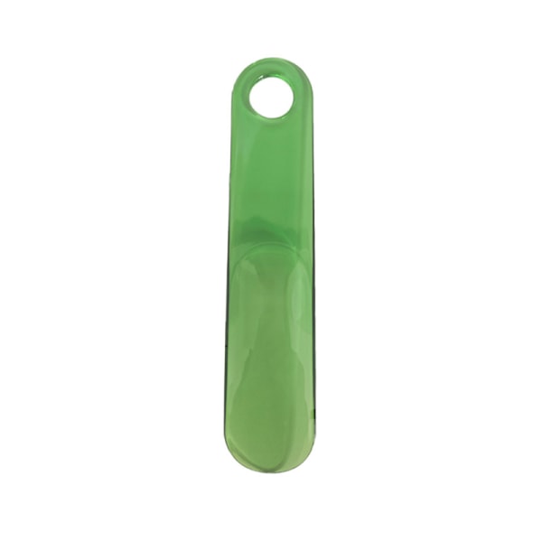 Skohorn Professionell godisfärgad genomskinlig plastsked Light green