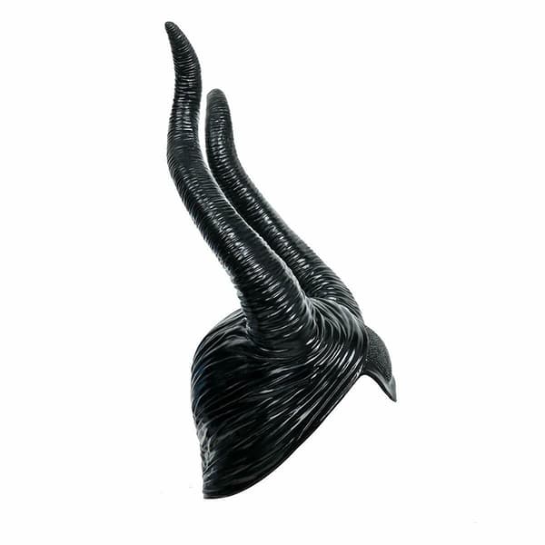 Halloween Hat Horns Cosplay Maleficent Evil Queen Headpiece Hea