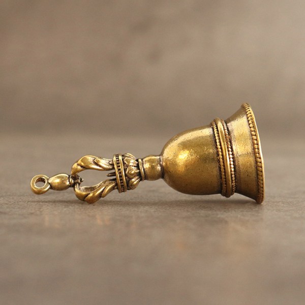 Retro Copper Bell Wind Chimes Mässing Hantverk Pressgjutning Wind Chi