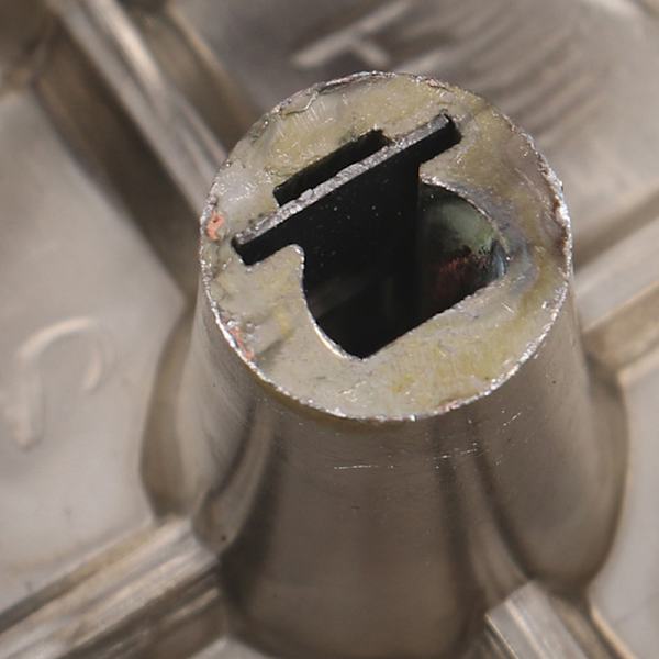 1 ST Legeringsmaterial Rotary Switches Rund Knop Gas Spis Brännare