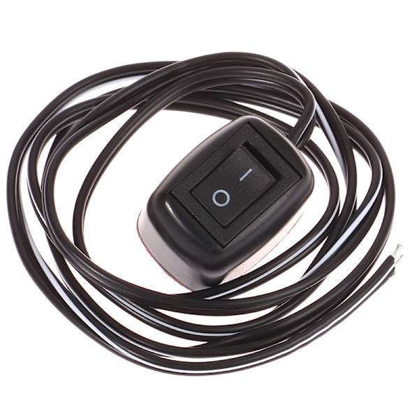 DC 12V Universal Car Switch Pasta Typ Vippströmbrytare Med Kabel