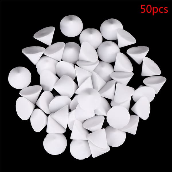 50 st Nails Keramiska Eldfast Stöd Hög Temperatur Resista 25PCS