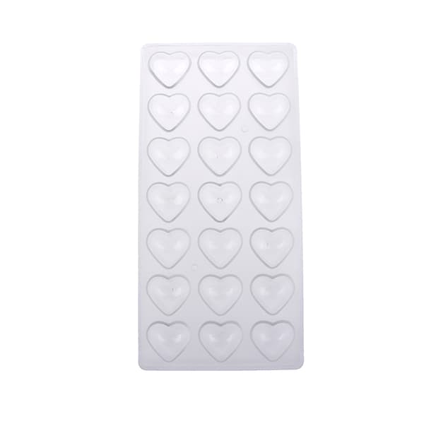 3D Choklad Godis Bars Molds Bricka Plast Form Blommor Bakning E