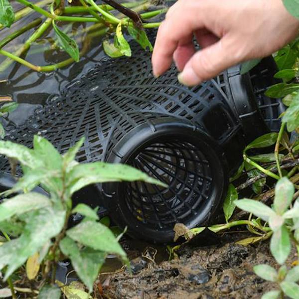 1 st Fisknätsbur Fisknät Fenlös ål Loach Trap Fiskegryta C Black