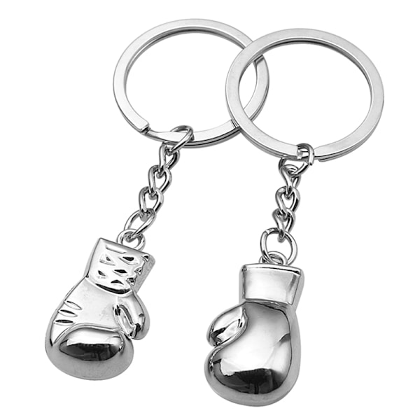 Boxerhandskar hängsmycke nyckelring 3D metall boxer slåss