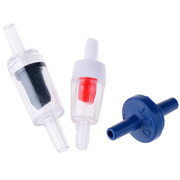 5 st Akvarium Backventiler Fish Tank Luftpump CO2 Di Red