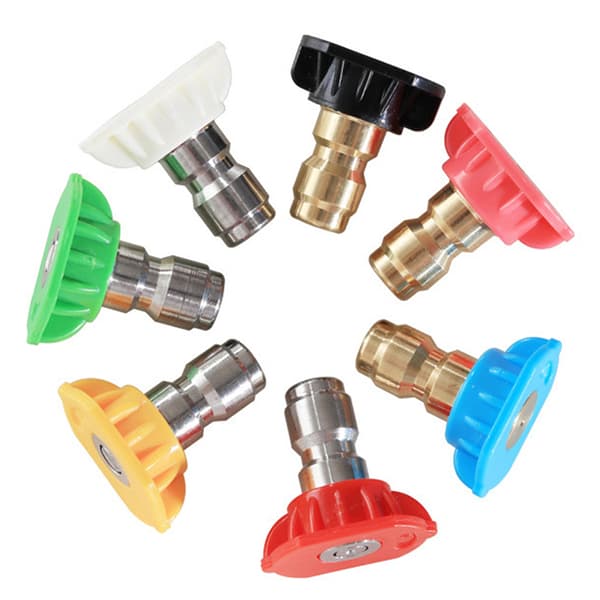 1/4" Quick Connect Rotary Coupler Justerbar Adapter med 5 Spr A7