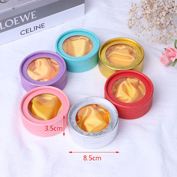 Creative Simple Smycken Bangles Collection Box Presentbox DIY Gif Gold