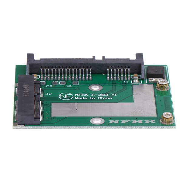 MSATA SSD till 2,5'' SATA 6,0gps Adapter Converter Card Module Bo