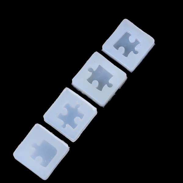 4st/ set Form DIY UV Resin Nyckelring Moul