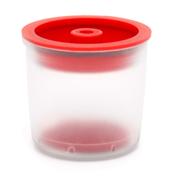 Påfyllningsbara kapselkaffekoppar Kompatibla Illy hines Refill Cof Transparent RED
