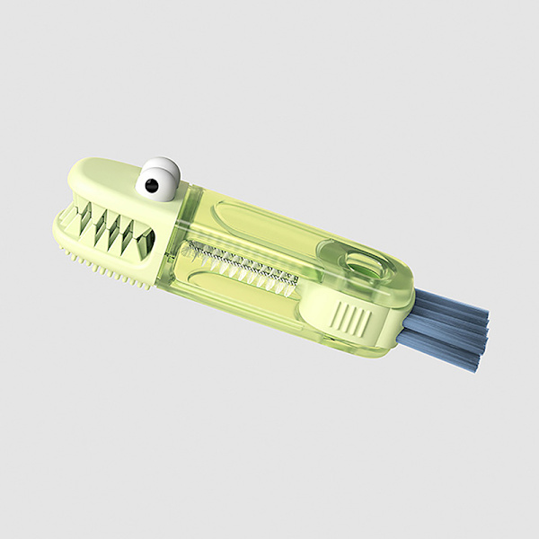 4 i 1 flaska Gap Cleaner Brush Multifunctional Cup Cleaner Br Green