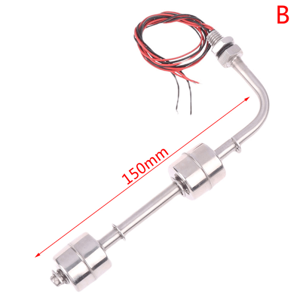 Float Switch Tank Flytande vattennivåsensor Double Ball Float S 150mm