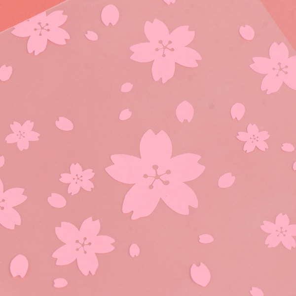 100st/ set Prickar Cherry Blossoms Cookie Godispåse Plastförpackning 4Cherry blossoms