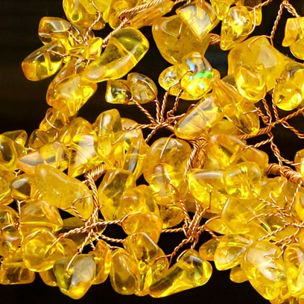 Yuanbao Tree Fortune Tree Ornament Rikedom Gold Ingot Tree Pengar