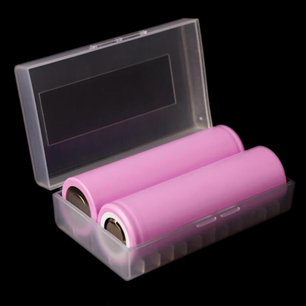 2st batterilåda case behållare för 2*20700 21700 batteri Stora