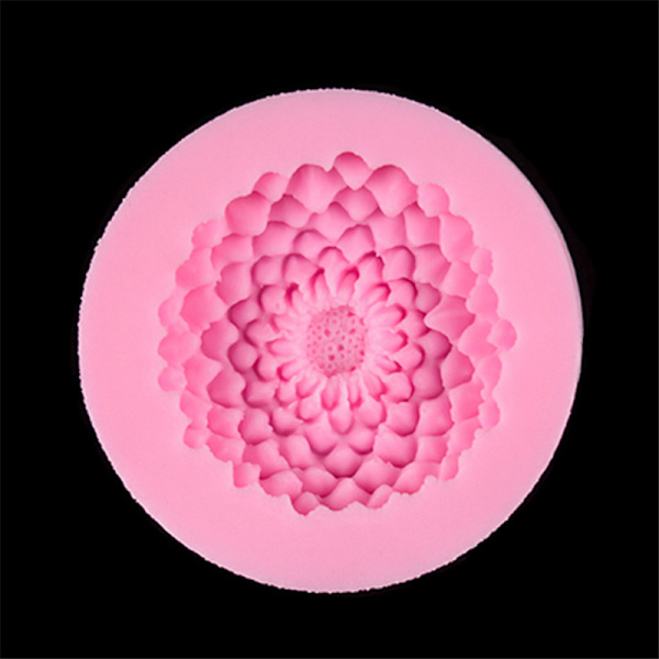 blomma havsanemon form silikon fondant mould dekorera