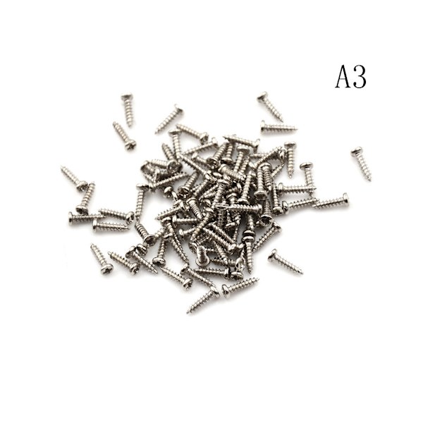 100st M2 Skruv Gänga Diameter Runt Huvud Cross Screws Self Ta 2*8MM