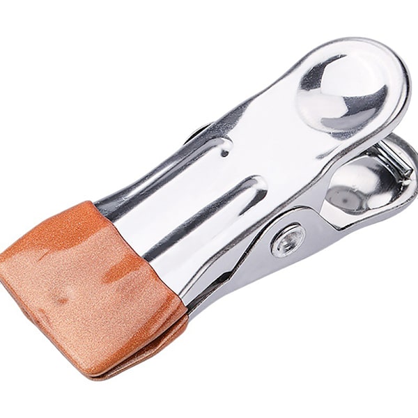 5st DIY Läderhantverk Metallassistent Suturklämma Handarbete Fi Gold