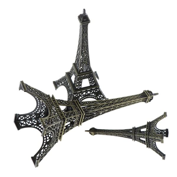 Mini Paris Eiffeltorn Modell Skrivbord Staty Staty Hantverk Souve S