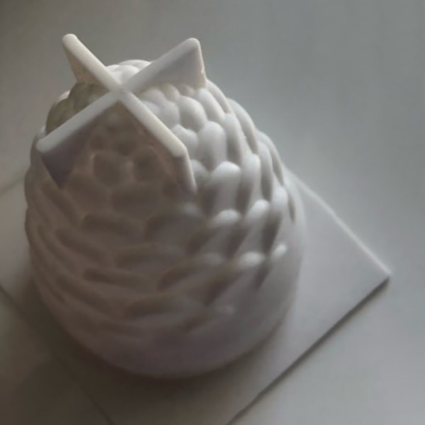 3D tallkottar form för gör-det-själv- molds Silicon