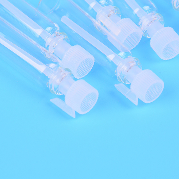 10/50 st mini 1ml glasflaska tom laboratorieflaska parfym li Fifty