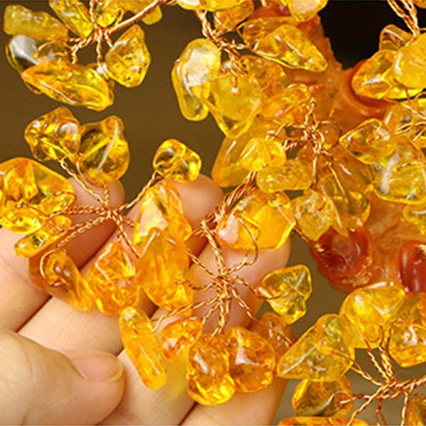 Yuanbao Tree Fortune Tree Ornament Rikedom Gold Ingot Tree Pengar