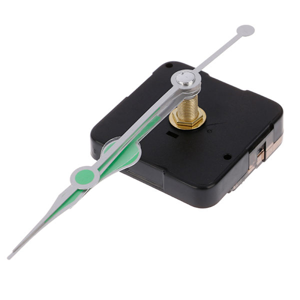 DIY Silent Quartz Movement Väggklocka Motor Mekanism Långt snurr