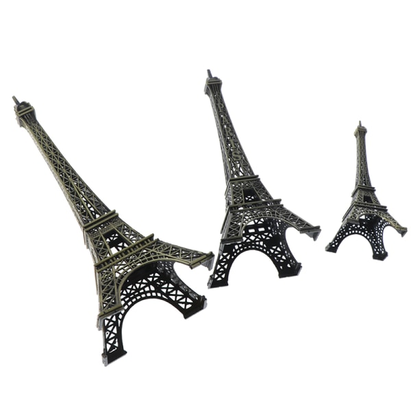 Mini Paris Eiffeltorn Modell Skrivbord Staty Staty Hantverk Souve S