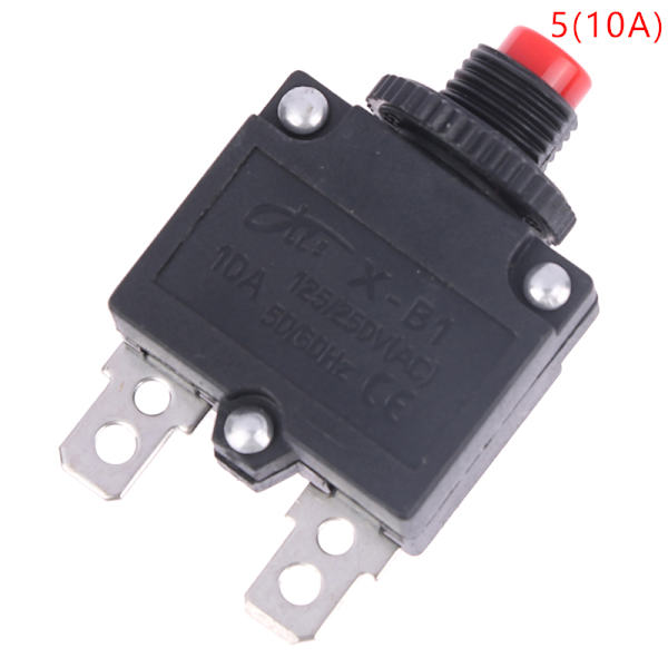 5A 6A 8A 10A 15A 20A Thermal strömbrytare Överbelastning Pr 5(10A)