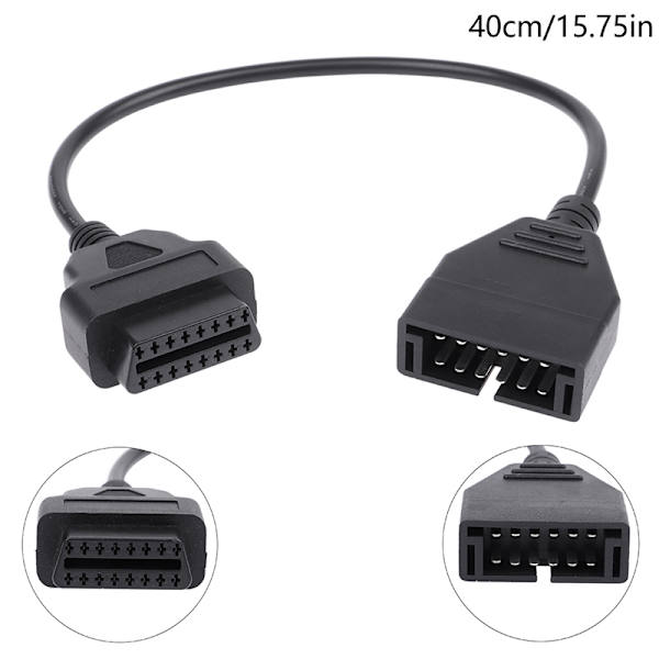 12Pin OBD1 till 16Pin OBD2 Converter Adapterkabel för GM Diagnos