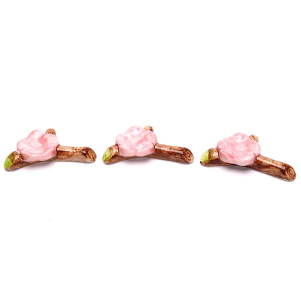 Porslinspinne Rest Sushi Cherry Blossom Sticks Hållare Rackce