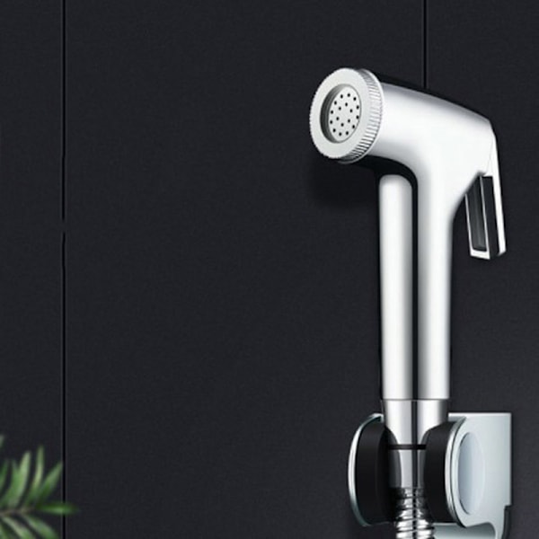 Krom Bidé Spraykran Hygienisk Toalett Duschhuvudslang Bathro C