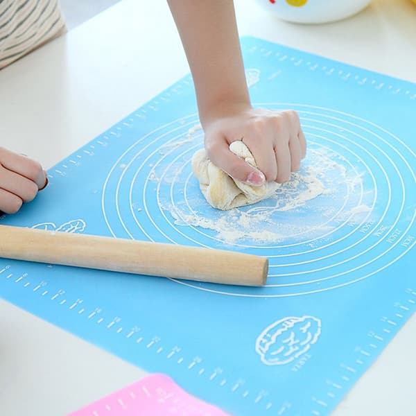 Non-Stick silikonmatta Rolling Dough Liner Pad Bakverk Tårta Baka Coffee
