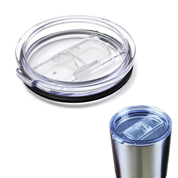 Klass PP 20/30 uns stänk spillsäkra klara muggar Koppar Lock Fo 30oz