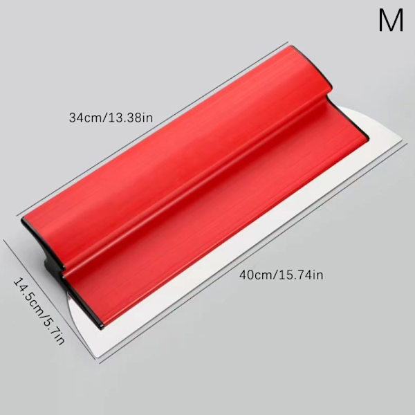 Gips utjämnande spatel Skimming Flexibelt blad Målarblad 40CM