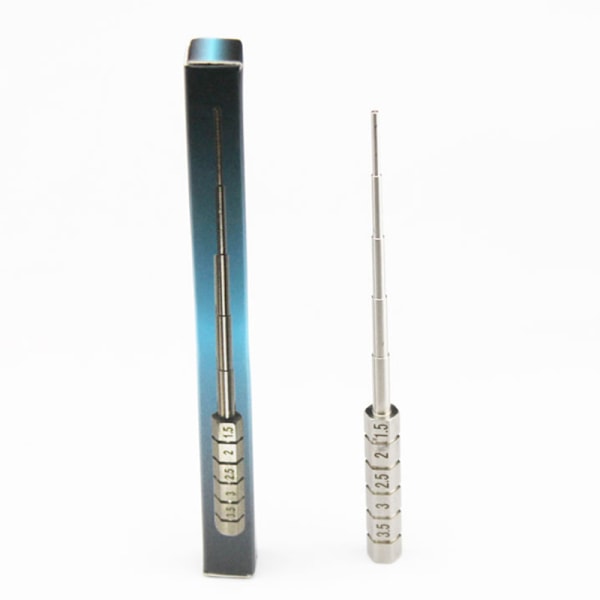 Pipe through hole rod Coil Winding Jig Tool för Rebuildable Ato onesize